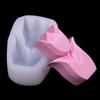 Molde Decorativo de Silicone Criativo Geométrico Tulipa Flor Pequena Aromaterapia Gesso Vela Chocolate Panificação Bolo Castiçal
