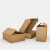Caja de embalaje en stock, caja de cartón corrugado para embalaje exprés, caja de cartón para avión de cartón