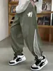 Pantalones casuales para niños, nuevos pantalones jogger de verano para niños, pantalones deportivos de moda para niños mayores y estudiantes, pantalones largos de seda helada anti-mosquitos