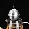Cadena de Acero Inoxidable con Bola para Té y Gancho para Marinar, Té, Sopa, Estofado, Hot Pot, Decocción de Hierbas, Pelota de Tenis de Aislamiento