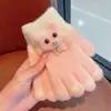 Guantes Infantiles Star Dew, Engrosados para Otoño e Invierno, Cálidos, para Niñas y Bebés, con Bordado de Dibujos Animados, Lindos