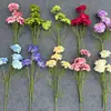4 flores de pez koi y peonías para bodas, arreglos florales hechos a mano de alta gama para lugares de boda, arreglos de suelo y materiales florales decorativos suaves