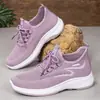 Sapato Leve de Verão com Estampa de Grou Branco Malha Oca Flyknit Solado Macio Confortável Casual Esportivo Leve Confortável Viagem