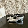 Sandalias de vestir tipo francés para mujer, de punta cuadrada, con plataforma para aumentar altura, tacón grueso y puntera cerrada, cómodas y versátiles, nuevo modelo de otoño