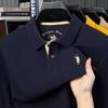 Diseñado Especialmente para Cross-Border Classy Paul Camisa Polo 100% Algodón para Hombre Camiseta de Verano de Manga Corta Solapa Logo de Caballo Bordado 3