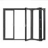 Aleación de Aluminio de Alta Resistencia Sello para Puerta Corredera de Cristal Balcón Anti-pellizco Entrada de Villa Tienda Hotel Puerta Plegable