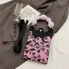Bolso de Mano de Punto de Nuevo Estilo Color Dopamina Bolso de Almacenamiento Versátil de Nicho Bolso Pequeño de Punto Cruzado