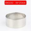 Utensilios para hornear de tres energías molde para pan de tambor grande antiadherente redondo círculo para mousse de queso círculo para tarta cortador de galletas