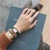Reloj Japonés para Mujer Estilo Retro Ins Estilo Literario Minimalista Rectangular Estilo Antiguo Medio Simple Elegante Japonés y Coreano Compacto