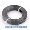 Tira plana de aluminio de 10 mm de ancho 1 cm Hilo de aluminio de color aluminio oxidado 5 metros Material metálico para doblar y dar forma DIY hecho a mano