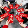 Bolsas de Sobre Rojo para Gran Apertura, Decoración de Tienda, Apertura Exitosa, Apertura de Empresa, Sobres Gruesos Creativos Personalizados de Mil Yuanes para Dinero de la Suerte