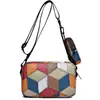 Mochila Cruzada Multicapa 2026 Nueva Bolsa de Nylon PU para Cruce de Fronteras para Madres de Mediana Edad, Bolsa Pequeña para Mujeres Mayores