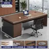 Combinación de Escritorio y Silla para Personal Estación de Trabajo Simple Moderna Individual y Doble Escritorio de Oficina para Jefe Escritorio Financiero para Computadora