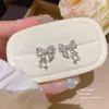 Pendientes de Moda de Aguja de Plata 925 con Cubos de Perla de Venta Caliente Pendientes Dulces de Nicho de Gama Alta Pendientes de Diseño Exquisito