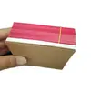 Tarjeta de agradecimiento de papel kraft tarjeta de felicitación de agradecimiento tarjeta de Amazon tarjeta navideña logotipo impreso personalizado