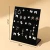 Prancheta de Exibição de Brincos e Tarraxas de Veludo em Estoque Rack de Armazenamento de Colares e Pulseiras Rack Criativo para Joias Banca de Acessórios Rack para Transmissão ao Vivo