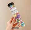 Pequeñas Gomas para el Cabello Pequeñas, Sin Costuras, Duraderas y Amigables con el Cabello Infantil, Bandas Pequeñas para el Cabello Color Macarrón, Alta Elasticidad, Accesorios Simples para el Cabello