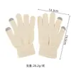 Guantes de Punto Cálidos con Pantalla Táctil para Otoño e Invierno Estilo Coreano Moda Sencilla Estilo Ins Guantes Sin Dedos Guantes Casuales Versátiles