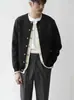Cardigan Tricot Casual Novo Direto da Fábrica Estilo Preguiçoso Falso Duas Peças Patchwork Color Block Cardigan Outono 2026