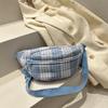 Bolso bandolera informal de estilo japonés para mujer, bolso de hombro sencillo, estilo coreano, estilo perezoso, elegante, estilo académico, bolso de cintura, bolso de pecho