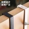 Gancho vertical de plástico colgador de puerta trasera gancho para abrigos de puerta trasera plástico para dormitorio sin perforaciones fabricantes de ropa para colgar en la puerta