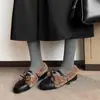 Coleção Nova Outono/Inverno 2025: Sapatos Mary Jane Femininos Quentes com Forro de Fleece e Detalhe de Laço