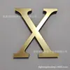 Pegatinas de Letras Acrílicas Tridimensionales 26 Letras Inglesas Pegatinas de Pared Decoración del Hogar Pegatinas de Pared Creativas
