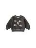 Roupa Infantil Bangxuan Moletom para Meninos Gola Redonda Solto Pulôver para Crianças Estampa de Desenho Top Infantil Casual Roupa de Outono