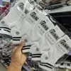 Calcetines de Algodón Nuevos de Barco para Primavera y Verano para Hombres y Mujeres con Letras de Gancho Dibujos Animados Deportivos y de Ocio Calcetines de Algodón con Barras Paralelas Color Sólido
