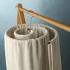 Colgador de Toallas Giratorio para Secar Sábanas y Fundas de Edredón, Popular Colgador Grande para Secar Colchas, Tipo Espiral Redondo para Uso en Balcón de Casa