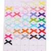 Cinta de Poliéster Doble Cara de 6 mm con Lazos Pequeños Hechos a Máquina, 36 Colores de Lazos para Lencería y Calcetines, Lazos Hechos a Mano en Stock