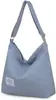 Bolsa de Lona Literaria Transfronteriza Moderna para Mujer Simple de Gran Capacidad Portátil para Hombro Cruzada Tote Personalizada Bolsa León Ling