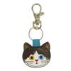 Japonês ECOUTE Kitten Series Chaveiro Eminette Bonito Couro Chaveiro Decorativo Bolsa Pingente