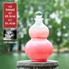 Botella de Vidrio para Té y Bebidas con Forma de Calabaza al por Mayor para Fabricantes, con Asa y Correa, Botella de Agua Estilo Chino, Botella para Bebidas de Jugos, Xunda Glass