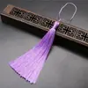 Fleco de Borla de Poliéster DIY de 30 cm, Nudo Chino Resistente a las Arrugas, Varios Colores, Gran Cantidad, Gran Precio, Fleco de Borla Estilo Chino Hecho a Mano