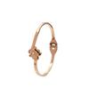Pulsera de Mariposa Yunyao de Acero de Titanio Puro, No se Desvanece, Joyería de Muñeca de Moda de Lujo Ligero al por Mayor, Simple Versátil Clásico