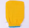 Toalha de Banho Esfoliante de Viscose Tecido Simples 300D Transfronteiriça, Esfoliador de Costas com Esfregaço Forte e Remoção de Sujeira, Luva de Banho