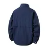 Camisa de manga larga transpirable de secado rápido para hombre, top de talla grande para exteriores de primavera y otoño, camisa de trabajo deportiva estilo americano transpirable