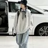 Conjunto de moletom estilo preppy para meninas para primavera e outono 2026 novo top casual versátil coreano de manga comprida para crianças mais velhas