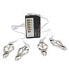 Pinza Eléctrica Divertida para Pezones, Pinza Vaginal, Combinación de Juego de Juguetes Sexuales, Juguetes de Pasión para Hombres y Mujeres, Productos para Adultos, Pinza de Mariposa