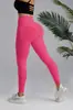 Venta Caliente Transfronteriza Pantalones de Fitness Seamless de Melocotón para Mujer Cintura Alta Levanta Glúteos Pantalones de Yoga Secado Rápido Transpirables Pantalones Deportivos para Correr