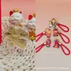 Colgante de Oro Puro 999 Oso Flor Regalo Colgante de Oro, Cordón Serie Caballo Pequeño Dios de la Riqueza, Artículo Popular en Transmisiones en Vivo de Tiktok