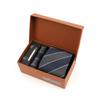 Corbata de Hombre Jacquard Bordada Caja de Regalo Fabricante de Corbatas de Lujo Atadas a Mano Venta al por Mayor en Stock Logo de Corbata