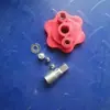 Accesorios para cabezal de máquina de acero inoxidable para máquina de moler y triturar tipo 140, alimentador de material horizontal modelo nuevo, tornillos de fijación, disco de rueda de molienda