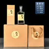 Botella de vidrio para Baijiu botella de vino vacía tamaño de un jin bonita caja de regalo privada empaque sellado estilo impreso degustación otro
