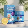 Jaysuing Pastillas Limpiadoras para Piscina Limpian la Cal de la Piscina, Refrescan y Eliminan Olores, Clarifican la Calidad del Agua, Pastillas Limpiadoras de Disolución Rápida