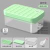 Bandeja de Hielo Molde de Prensa para Cubitos de Hielo Bandeja de Hielo de Silicona Fabricador de Hielo Molde para Hacer Hielo de Gran Capacidad para Hogar Grado Alimenticio Caja de Almacenamiento de Hielo