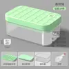 Molde para Cubitos de Hielo Personalizado de Grado Alimenticio para Uso Doméstico Caja de Hielo con Prensa de Gran Capacidad Almacenamiento de Hielo Congelación Rápida y Fácil de Desmoldar