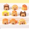 Acessórios para Joias DIY de Resina Alimentos Artificiais Brinquedo Urso Pão Cola de Creme Ímã de Geladeira Decorações de Micro Paisagem para Desktop