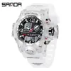 Reloj Electrónico de Moda Transfronterizo Sanda para Hombre Resistente al Agua Luminoso Despertador Multifuncional Reloj Deportivo para Hombre en stock Suministro Directo